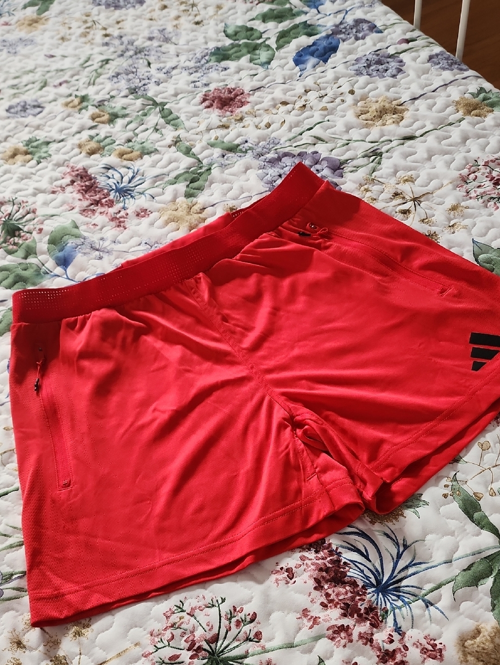 Red Athletic Performance Shorts